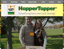 Tablet Screenshot of hopper-topper.com